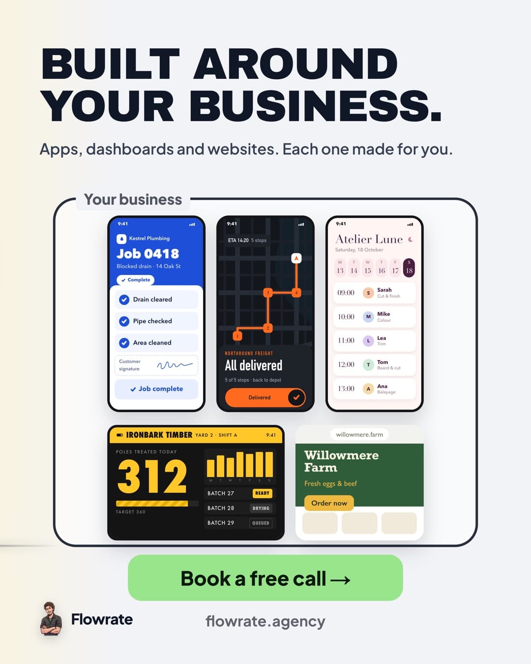 Built around your business.